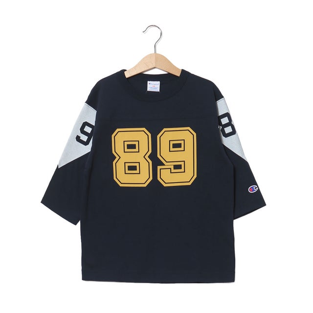 長袖Tシャツ フットボールT_FOOTBALL T-SHIRT （ネイビー）