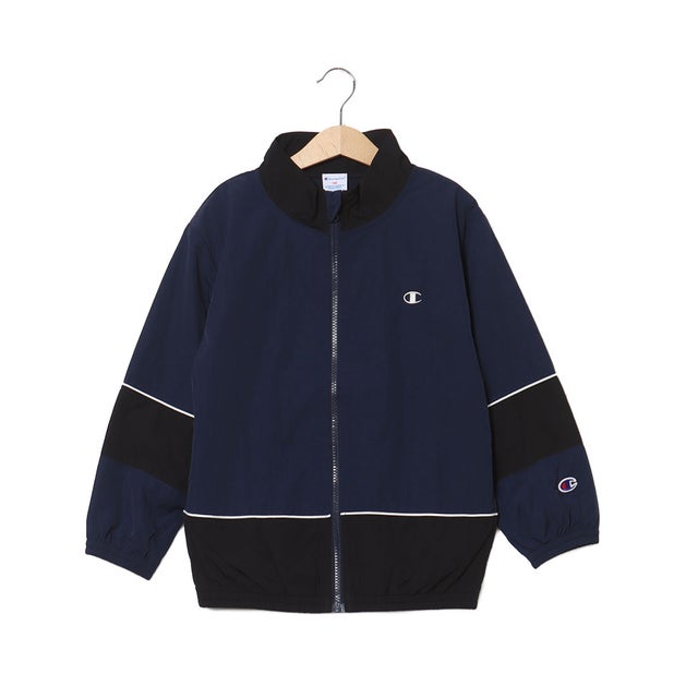 ウインドジャケット ジップジャケット_ZIP JACKET （ネイビー×ブラック）