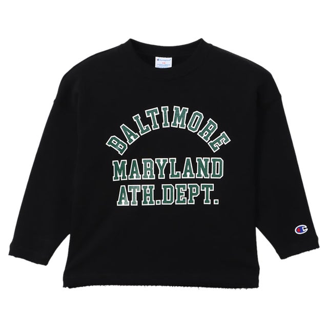 スウェット シャツ 子供服 キッズ 男の子 ボーイズ カジュアル CREWNECK SWEATSHIRT CK-Z002 （ブラック(090)）
