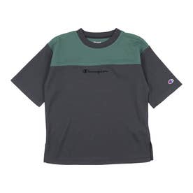 ジュニア 半袖機能Tシャツ 半袖機能5分袖Tシャツ_1/2SLEEVE T-SHIRT CK-XS321 （CHARCOAL）