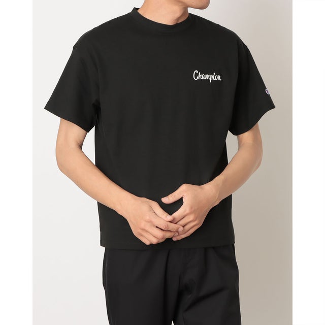 メンズ 半袖Tシャツ SHORT SLEEVE T-SHIRT_ C3-E302 （ブラック）