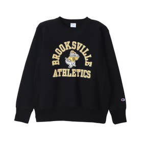 リバースウィーブ スウェット トレーナー メンズ クルーネック RW CREW NECK SWEATSHIRT C3-C027 （ブラック(090)）