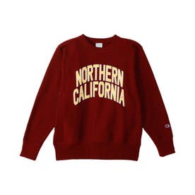 リバースウィーブ スウェット トレーナー メンズ クルーネック RW CREW NECK SWEATSHIRT C3-C027 （バーガンディー(109)）