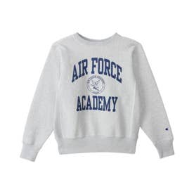 リバースウィーブ スウェット トレーナー メンズ クルーネック RW CREW NECK SWEATSHIRT C3-C026 （シルバーグレー/ネイビー(042)）