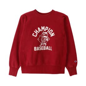 リバースウィーブ スウェット トレーナー メンズ ルーネック 裏起毛 RW CREW NECK SWEATSHIRT C3-C008  （マルーン(970)）