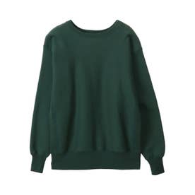 リバースウィーブ スウェット トレーナー メンズ クルーネック 無地 日本製 REVERSE WEAVE CREWNECK C3-Q043 予約 8月下旬 入荷予定 （ダークグリーン(570)）