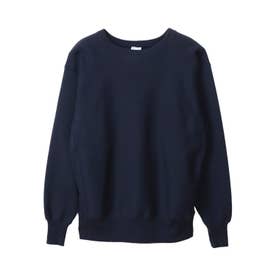 リバースウィーブ スウェット トレーナー メンズ クルーネック 無地 日本製 REVERSE WEAVE CREWNECK C3-Q043 予約 8月下旬 入荷予定 （ネイビー(370)）