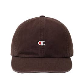 キャップ 帽子 メンズ 6パネル バイオウォッシュ加工 コットンツイル 6P CAP C8-W701C （ダークブラウン(870)）