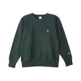 リバースウィーブ スウェット トレーナー メンズ 裏毛 RW CREW NECK SWEATSHIRT C3-Y033 （ダークグリーン(570)）