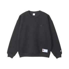 スウェット トレーナー メンズ クルーネック 裏毛 CREW NECK SWEATSHIRT C3-Y034 （ブラック(090)）