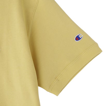 スウェット シャツ 半袖 メンズ クルーネック 無地 ベーシック S/S CREW NECK SWEATSHIRT C3-Z020 （クリームイエロー(715)）｜詳細画像