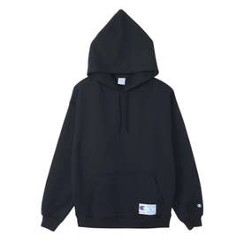 パーカー スウェット プルオーバー メンズ 無地 HOODED SWEATSHIRT C3-Z101 （ブラック(090)）