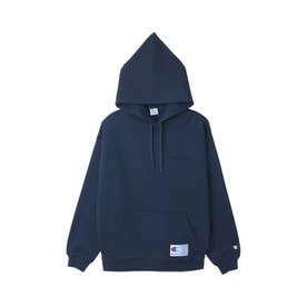 パーカー スウェット プルオーバー メンズ 無地 HOODED SWEATSHIRT C3-Z101 （ネイビー(370)）