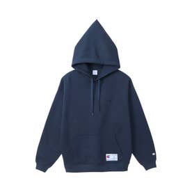 パーカー スウェット プルオーバー メンズ フーデッド 裏毛 HOODED SWEATSHIRT C3-Y135 （ネイビー(370)）