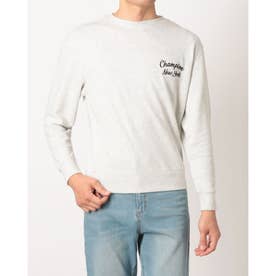 メンズ スウェットトレーナー CREW NECK SWEATSHIRT  C8-E022 （オートミール）