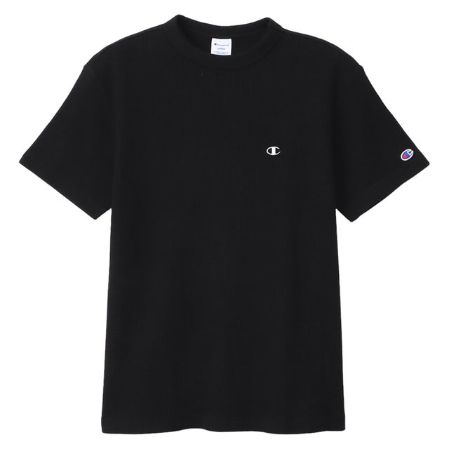Tシャツ 半袖 メンズ ベーシック SHORT SLEEVE T-SHIRT ブラック ホワイト グレー ネイビー 黒 白 C3-Z342 （ブラック(090)）