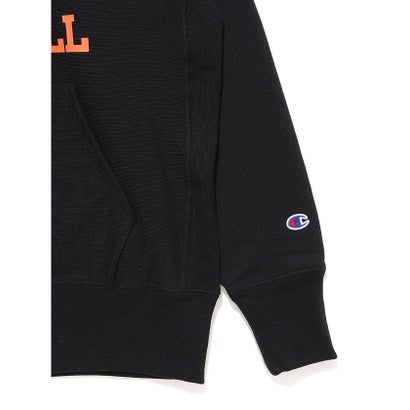 チャンピオン/メンズ/RW HOODED SWEATSHIRT （ブラック）｜詳細画像