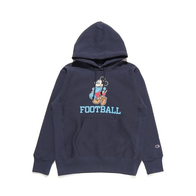 /メンズ/RW HOODED SWEATSHIRT （ダークネイビー）