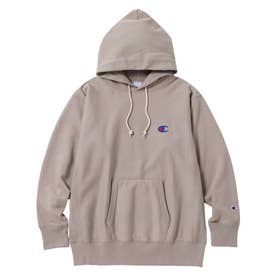 リバースウィーブ パーカー スウェット メンズ レディース ロゴ RW HOODED SWEATSHIRT C8-C101 （グレージュ(791)）