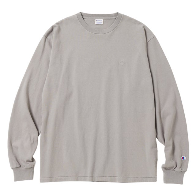 Tシャツ 長袖 ロンT カットソー メンズ アメリカ ヘビーウェイト LONG SLEEVE T-SHIRT C8-B402 （コールグレー(052)）