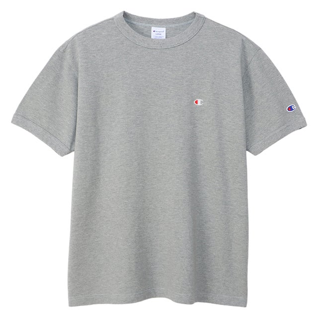 Tシャツ 半袖 メンズ ベーシック SHORT SLEEVE T-SHIRT ブラック ホワイト グレー ネイビー 黒 白 C3-Z359 （オックスフォードグレー(070)）