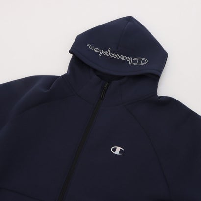スウェットフルジップパーカー TW 3LS ZIP HOODED SWEATSHIRT （NAVY）｜詳細画像