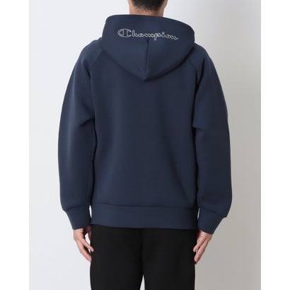 スウェットフルジップパーカー TW 3LS ZIP HOODED SWEATSHIRT （NAVY）｜詳細画像