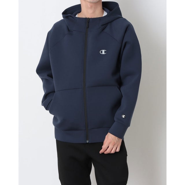 スウェットフルジップパーカー TW 3LS ZIP HOODED SWEATSHIRT （NAVY）