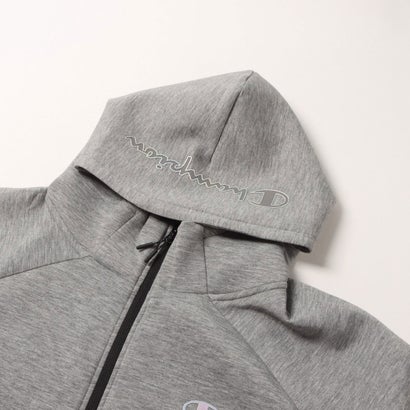 スウェットフルジップパーカー TW 3LS ZIP HOODED SWEATSHIRT （GREY）｜詳細画像