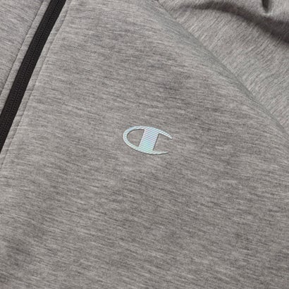 スウェットフルジップパーカー TW 3LS ZIP HOODED SWEATSHIRT （GREY）｜詳細画像