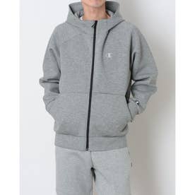 スウェットフルジップパーカー TW 3LS ZIP HOODED SWEATSHIRT （GREY）