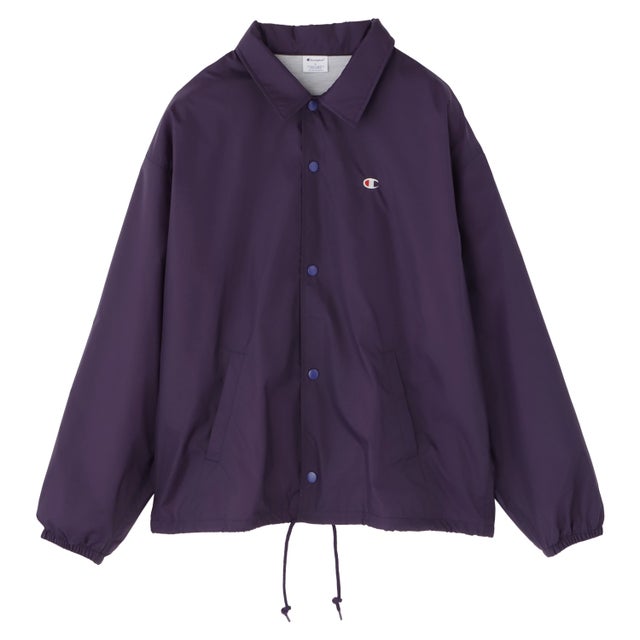 ジャケット コーチ アウター メンズ ナイロン ロゴ COACH JACKET グレー パープル C8-C603 （パープル(240)）