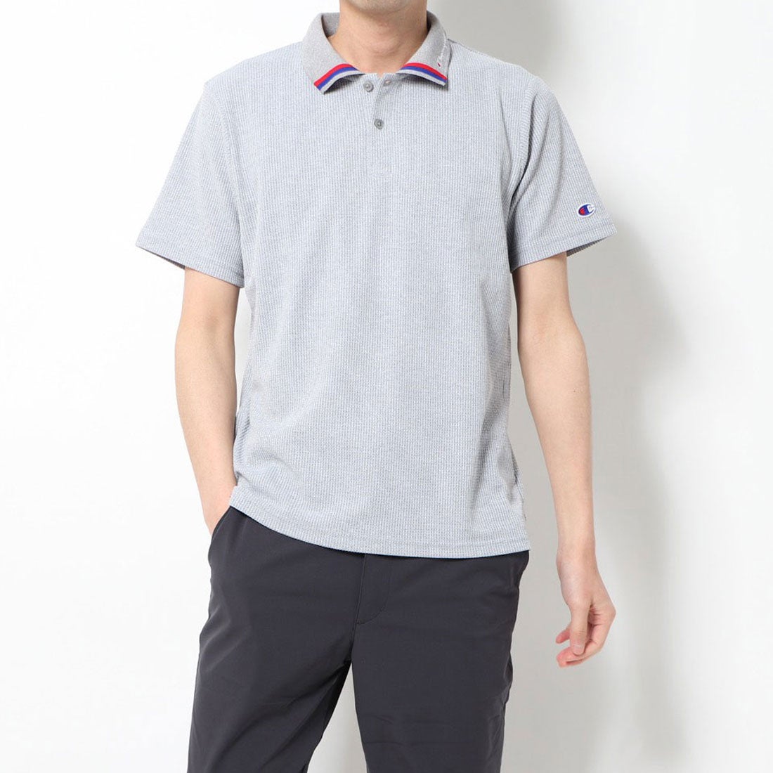 チャンピオン Champion メンズ 半袖ポロシャツ POLO SHIRT C3-RS315 