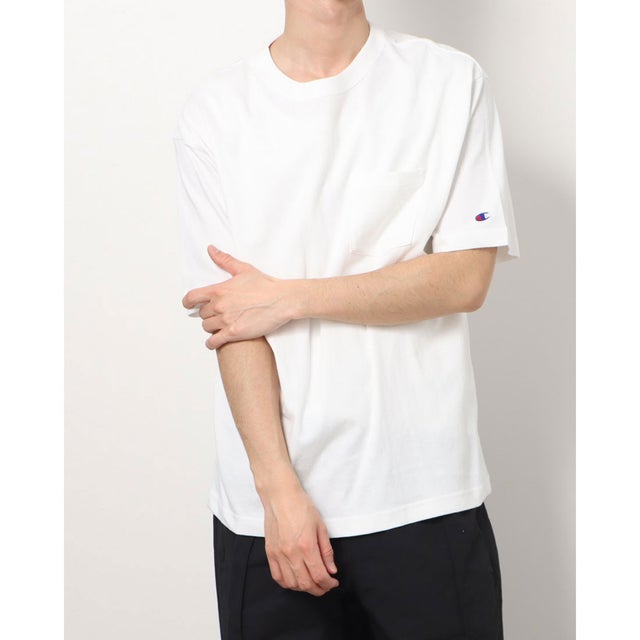
                    メンズ 半袖Tシャツ SHORT SLEEVE POCKET T-SHIRT_ C8-V320 （ホワイト）