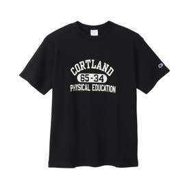 Tシャツ 半袖 メンズ レディース ベーシック SHORT SLEEVE T-SHIRT C3-B347 （ブラック(090)）