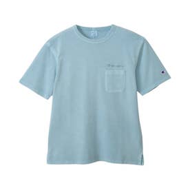 Tシャツ 半袖 メンズ レディース ポケット S/S POCKET T-SHIRT オフブラック グレー ブルー ピンク C3-B325 （スレートブルー(337)）