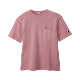 Tシャツ 半袖 メンズ レディース ポケット S/S POCKET T-SHIRT オフブラック グレー ブルー ピンク C3-B325 （グレイッシュピンク(980)）