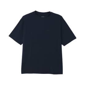 Tシャツ 半袖 メンズ レディース 速乾 UVカット ストレッチ SHORT SLEEVE T-SHIRT C3-B301 （ダークネイビー(386)）