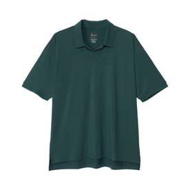 Tシャツ 半袖 メンズ レディース スキッパー 速乾 UVカット ストレッチ SKIPPER SHIRT C3-B302 （ダークグリーン(570)）