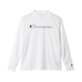 シャツ 長袖 ゴルフウエア メンズ レディース モックネック 速乾 UVカット 通気性 軽量 L/S MOCK NECK C3-BG421 （ホワイト(010)）