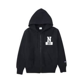 リバースウィーブ パーカー スウェット プルオーバー メンズ レディース フーデッド RW ZIP HOODED C3-C113 （ブラック(090)）