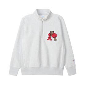 リバースウィーブ スウェット シャツ ハーフジップ メンズ レディース RW HALF ZIP SWEATSHIRT C3-C023 （シルバーグレー(040)）