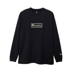 Tシャツ 長袖 ロンT カットソー バスケットボール ウェア メンズ レディース LONG SLEEVE T-SHIRT C3-CB426 （ブラック(090)）
