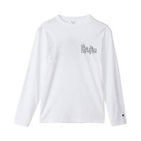 Tシャツ 長袖 ロンT カットソー フットボール メンズ レディース LONG SLEEVE T-SHIRT C3-C418 （ホワイト(010)）