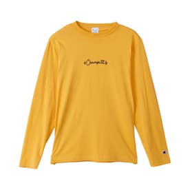 Tシャツ 長袖 ロンT カットソー フットボール メンズ レディース LONG SLEEVE T-SHIRT C3-C417 （マスタード(750)）