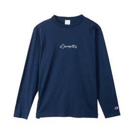 Tシャツ 長袖 ロンT カットソー フットボール メンズ レディース LONG SLEEVE T-SHIRT C3-C417 （ネイビー(370)）