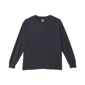 Tシャツ 長袖 ロンT カットソー メンズ レディース LONG SLEEVE T-SHIRT オフブラック カーキ C3-C401 （オフブラック(055)）