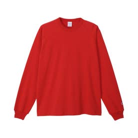 Tシャツ 長袖 ロンT カットソー メンズ レディース ティーテンイレブン ヘビーウェイト アメリカ T1011 C5-B403 （カーディナル(960)）