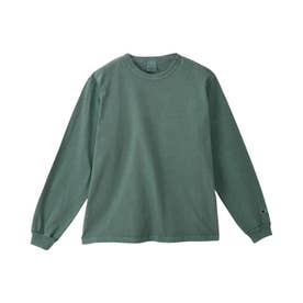 Tシャツ 長袖 ロンT カットソー メンズ レディース ティーテンイレブン ヘビーウェイト アメリカ 無地 C5-C408 （オリーブドラブ(672)）