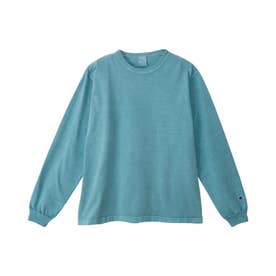 Tシャツ 長袖 ロンT カットソー メンズ レディース ティーテンイレブン ヘビーウェイト アメリカ 無地 C5-C408 （ブルーミストミント(696)）